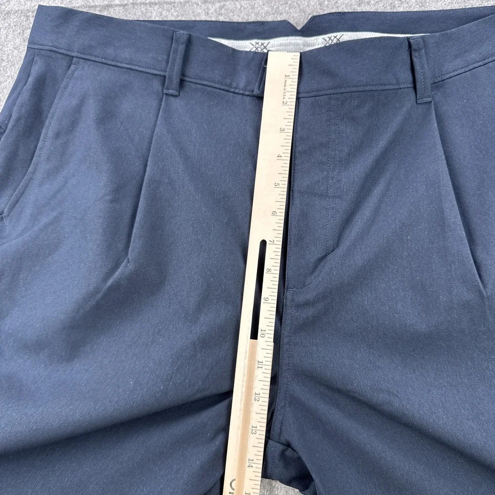 Rhone Golf Tour Trouser Pants Mens 40x32 Navy Stretch Water Resistant Golf